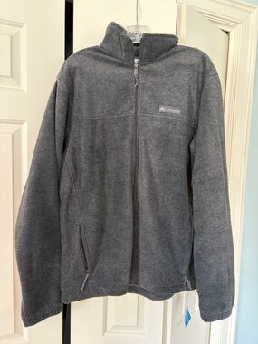 Columbia Charcoal Gray Steens Mountain Full-Zip Jacket